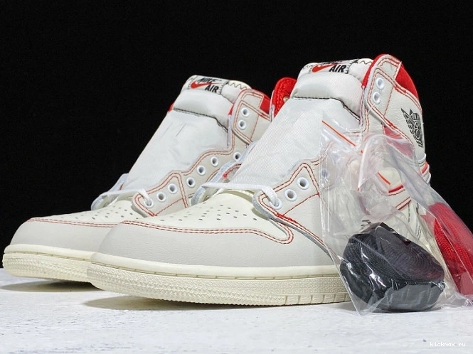Rep MAX 555088-160 Red High Gym OG Retro 1 Air 